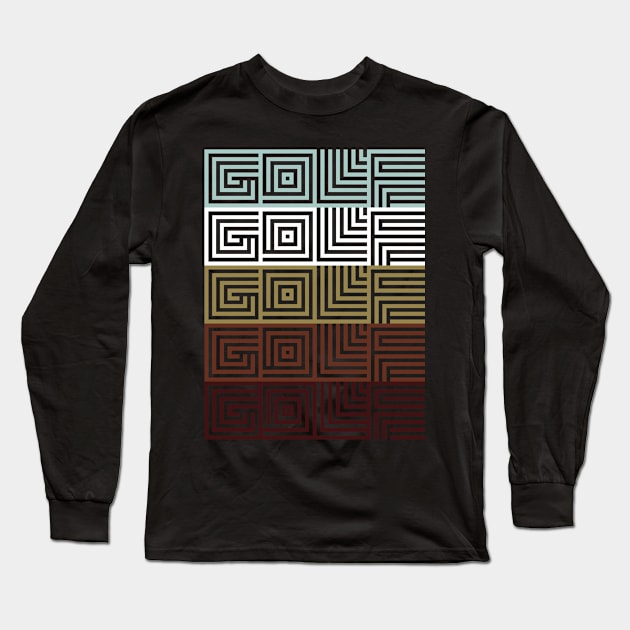 Golf Long Sleeve T-Shirt by thinkBig